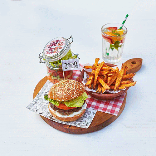 Biologische mini rundvlees burgers