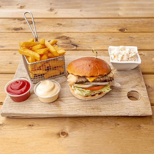 Cheeseburger menu