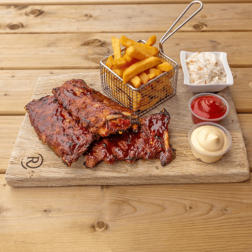 Spareribs menu