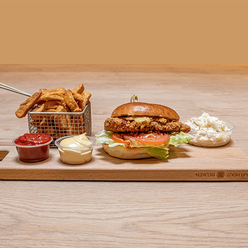Chickenburger menu