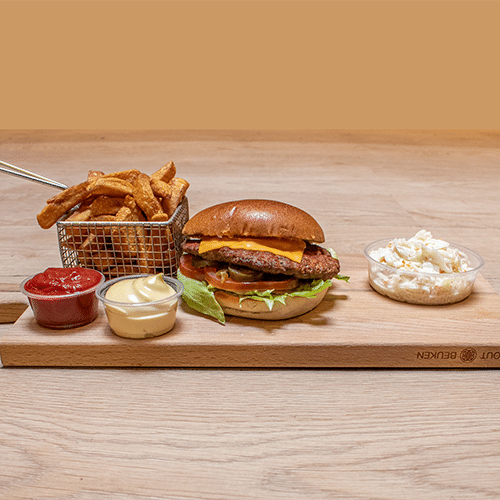 Chili cheeseburger menu