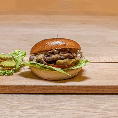 Mediterranean burger
