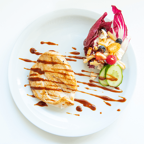 Kipfilet met roasted BBQ sauce