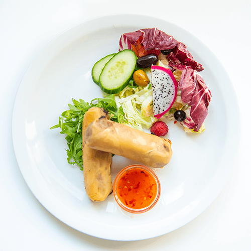 Chicken spring rolls