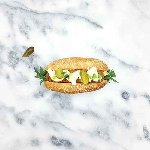 Monthly special smoked mackerel croquette