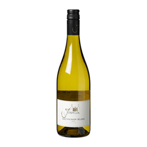 Bottle of white wine Josselin Sauvignon Blanc
