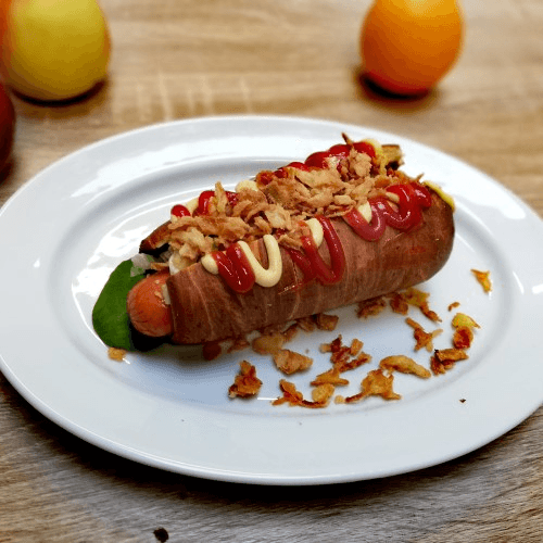 Chimney hot dog