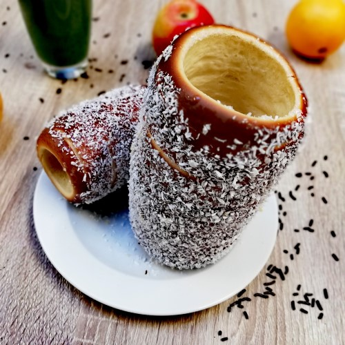 Coconut chimney cake