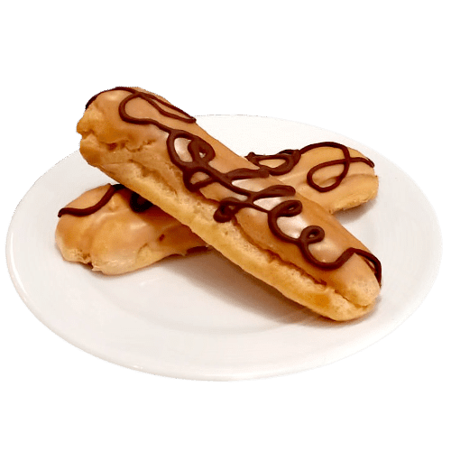 Coffee eclair