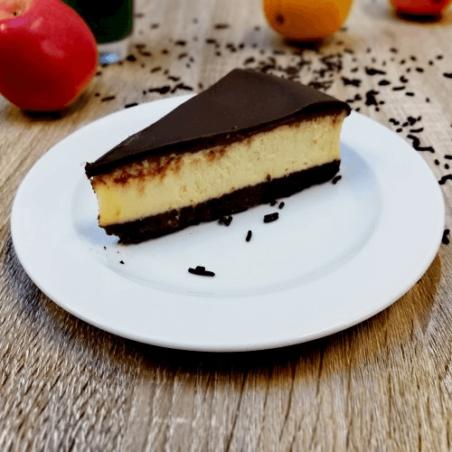 Orange chocolate cheesecake