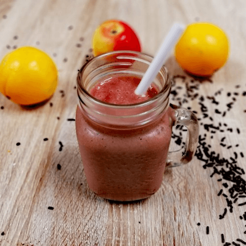 Ripped raspberry smoothie