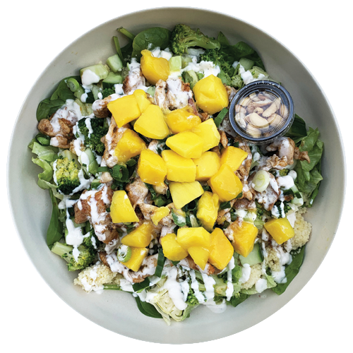 Chili mango bowl