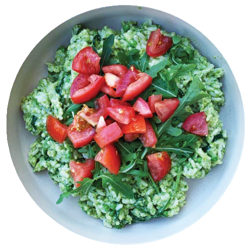 Groene risotto