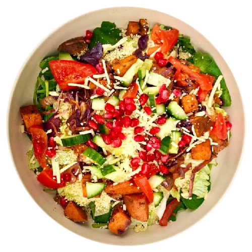 Healthy kapsalon bowl