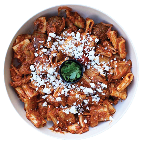 Rigatoni meatball