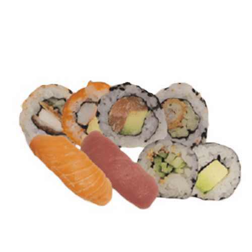Kaniwa nigiri/maki set 52 stuks