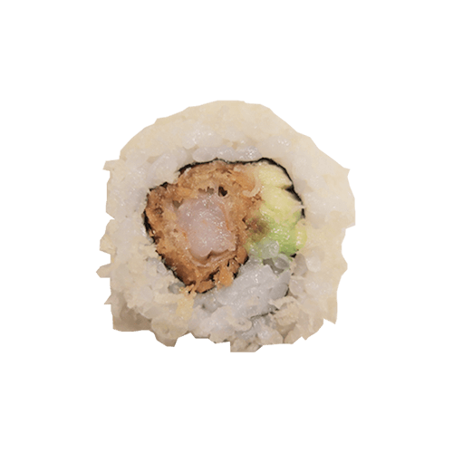 Crispy ebi uramaki