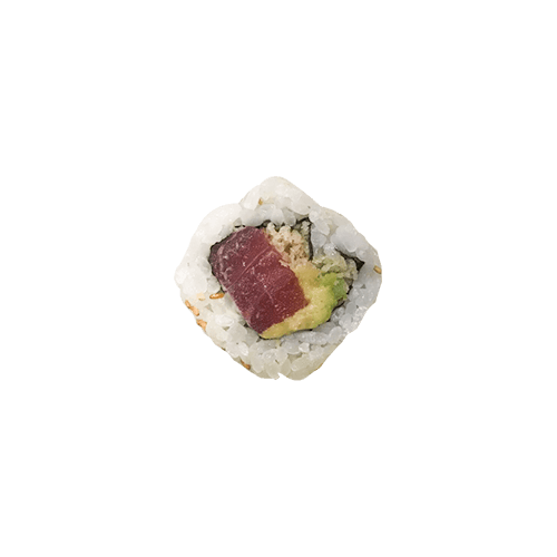 Crispy tuna uramaki