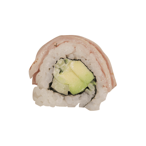 Tuna avocado uramaki