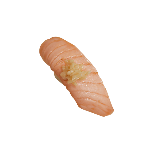Sake garlic tataki
