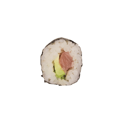 Tuna avocado hosomaki