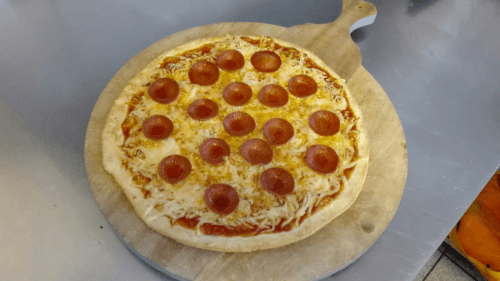 Pizza pepperoni