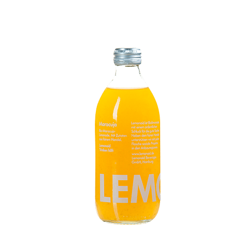 Lemonaid with passion fruit