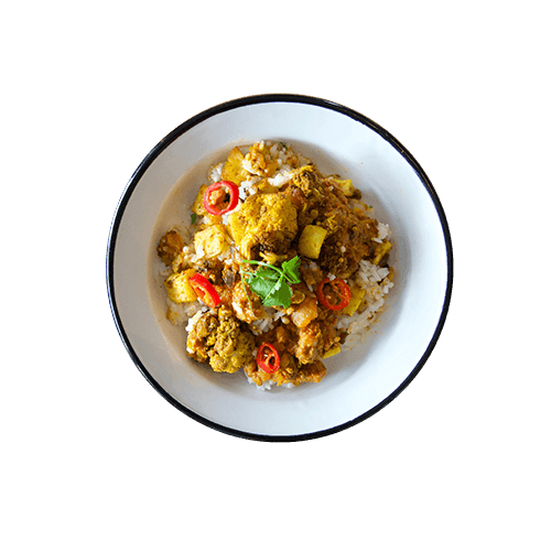 Meal box chicken vindaloo