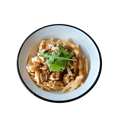 Runderstoof penne