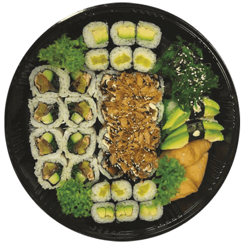 Box D: vegetarische box (34 st)