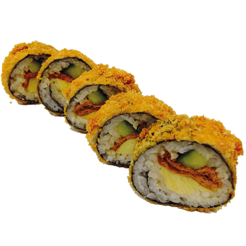 Fried crispy vegetarian roll