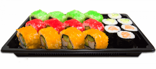10. Sushi box (18 stuks)