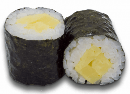 Zoete omelet maki