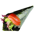 Sake temaki