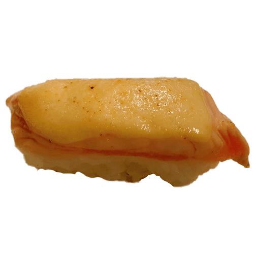 Cheese salmon nigiri