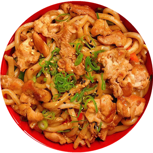 Chicken udong