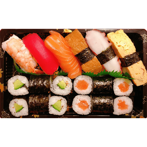Box E sushi mix