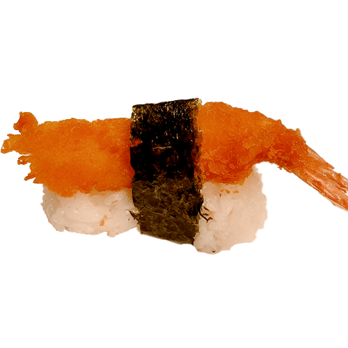 Ebi fried nigiri