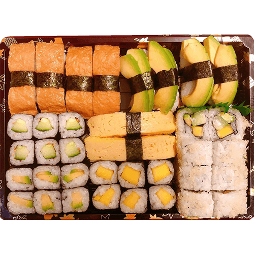 Box J sushi vegetarisch