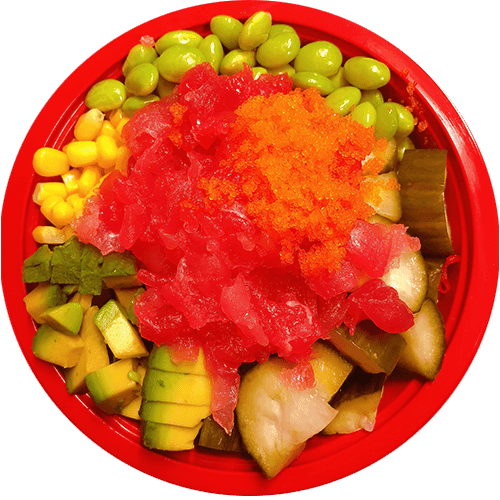 Poké bowl tonijn