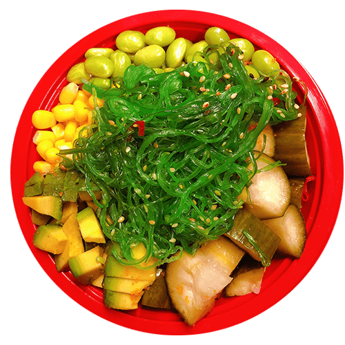 Poké bowl vegetarisch