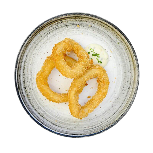Krokante calamari