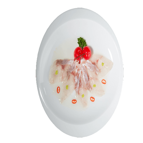 Zeebaars sashimi