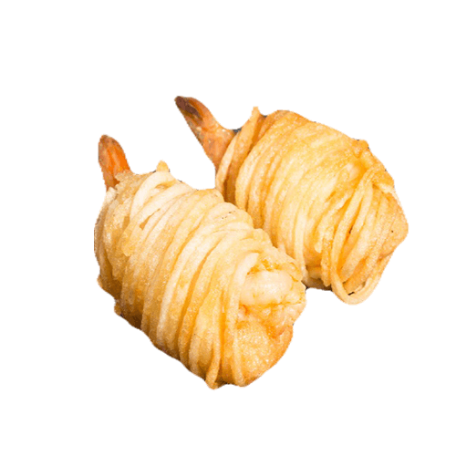 Krokante garnalenkroket