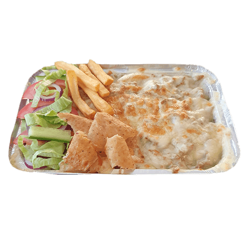 Kapsalon kalfsdöner (groot)