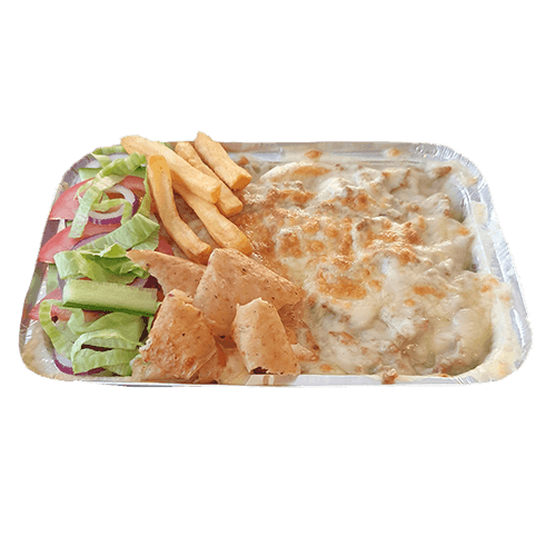 Kapsalon kalfsdöner XL