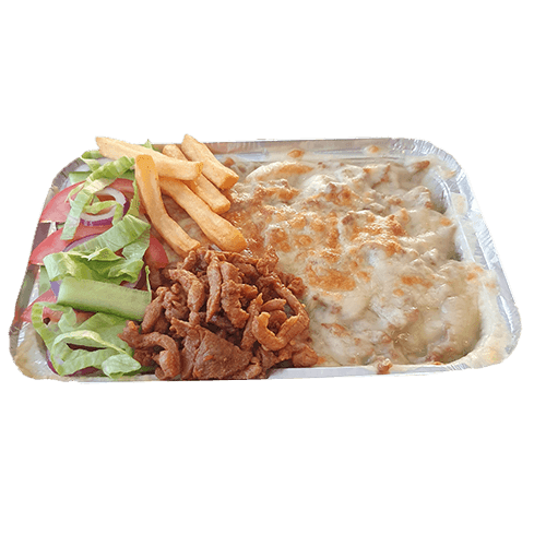 Kapsalon lamsshoarma (groot)