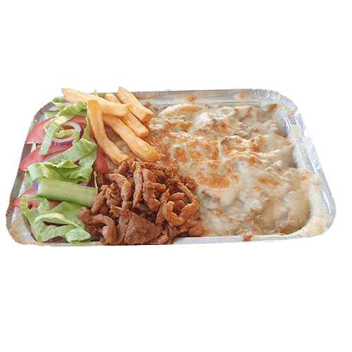 Kapsalon lamsshoarma XL