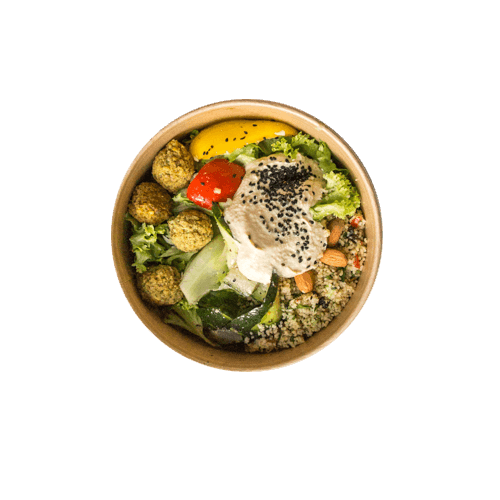 Big bowl falafel