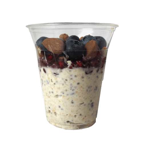Oatmeal pudding breakfast